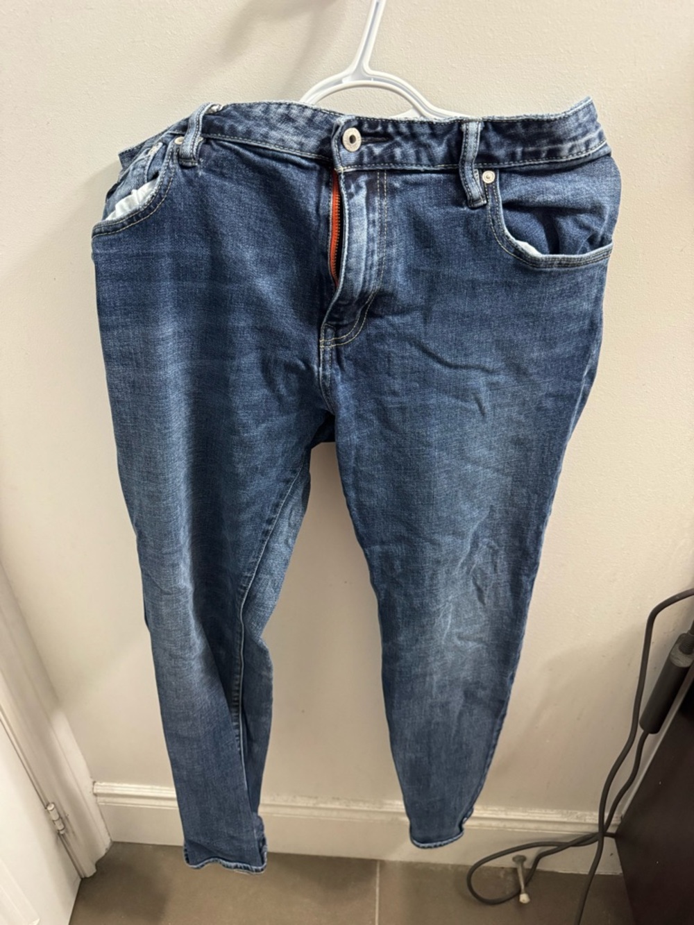 Superdry Men’s Indigo Slim Straight Jeans